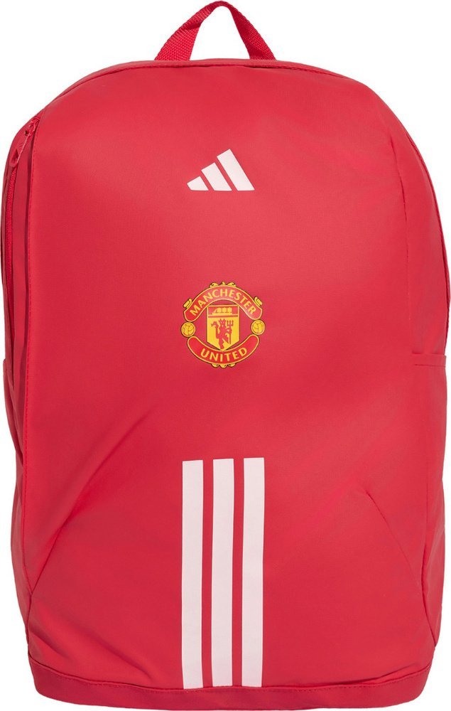 Adidas Plecak sportowy miejski szkolny adidas Manchester United czerwony KT0684