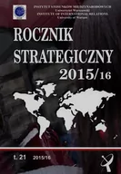 Czasopisma - Rocznik strategiczny 2015/2016 Tom 21 - książka - miniaturka - grafika 1