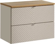 Meble łazienkowe - Zestaw meblowy 80cm z blatem - miniaturka - grafika 1