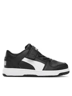 Buty dla dziewczynek - Puma Sneakersy Rebound Layup Lo Sl V Ps 370492 02 Czarny - miniaturka - grafika 1