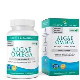 NORDIC NATURALS Algae Omega 120caps - Witaminy i minerały dla sportowców - miniaturka - grafika 1