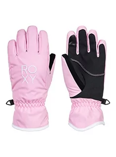 Rękawiczki - ROXY Rękawiczki dziewczęce różowe L - grafika 1