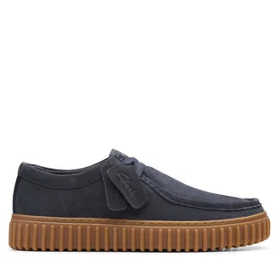 Mokasyny Clarks Torhill Lo 26179708 Granatowy - Mokasyny męskie - miniaturka - grafika 1