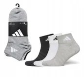 Skarpety termoaktywne - Adidas Skarpety adidas Thin Essentials Ankle 3P 3P KC9614 - miniaturka - grafika 1
