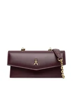 Torebki damskie - Patrizia Pepe Torebka 2B0032/L061-M536 Bordowy - miniaturka - grafika 1