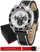 Zegarki męskie - Zegarek Vostok Europe VK67-650A722LB Systema Periodicum Oxygen - miniaturka - grafika 1