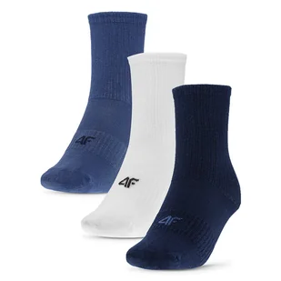 Skarpety długie 4F 4FJWAW23USOCM233 Kolorowy - Skarpetki dla dzieci - miniaturka - grafika 1