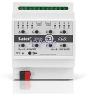 Systemy inteligentnych domów - KNX-BIN24 Uniwersalny moduł wejść binarnych KNX SATEL - miniaturka - grafika 1