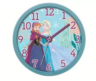 Zegar Ścienny Kraina Lodu Frozen Śr. 24Cm Dla Dzieci - Zegary - miniaturka - grafika 1