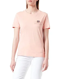 GANT Damska koszulka Archive Shield SS, Guava ORANGE, standard, Guava Orange, L - Koszulki i topy damskie - miniaturka - grafika 1