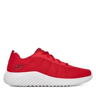 Sneakersy damskie - Sneakersy Skechers BOUNDER 403745L Czerwony - miniaturka - grafika 1