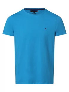 Tommy Hilfiger - T-shirt męski, niebieski - Koszulki męskie - miniaturka - grafika 1