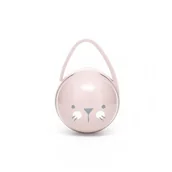 Akcesoria do smoczków - Suavinex Podwójne opakowanie na smoczki Kotek Różowy Hygge Baby Suavinex - miniaturka - grafika 1