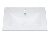 Umywalki - Legersen Irga Umywalka wpuszczana 60x46 cm biała LEUM4530600 - miniaturka - grafika 1