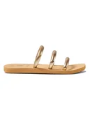 Klapki i japonki damskie - Reef Klapki w kolorze beżowo-złotym - miniaturka - grafika 1