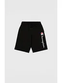 Spodenki damskie - Champion Szorty dresowe w kolorze czarnym - miniaturka - grafika 1