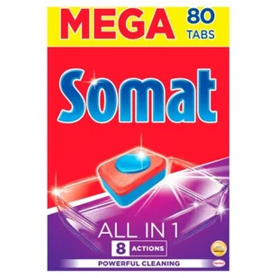 Somat All in One 80 szt - Środki do zmywarek - miniaturka - grafika 1