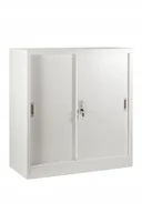 Szafy biurowe - Szafka biurowa metalowa XD-020 zamykana na klucz - miniaturka - grafika 1