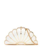 Torebki damskie - Aldo Torebka Arielclutch 14009193 Biały - miniaturka - grafika 1