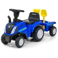 Jeździki dla dzieci - Milly Mally Jeździk Pojazd New Holland T7 Traktor niebieski GXP-797608 - miniaturka - grafika 1