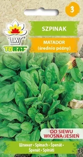 Toraf Szpinak MATADOR 5g Nas000130 - Nasiona i cebule - miniaturka - grafika 1