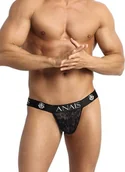 Majtki męskie - Jockstrap męski Romance jockstrap black Anais-XXL - miniaturka - grafika 1