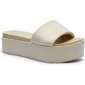 Klapki i japonki damskie - Calvin Klein Jeans Klapki - miniaturka - grafika 1