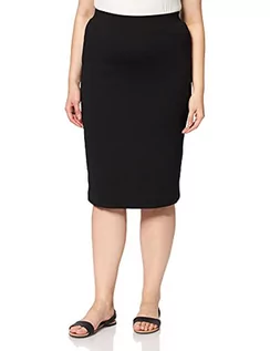 Spódnice - SELECTED FEMME Damska spódnica ołówkowa klasyczna, czarny, XL - grafika 1