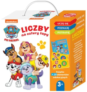 Psi Patrol. Liczby na cztery łapy - Książki edukacyjne - miniaturka - grafika 1