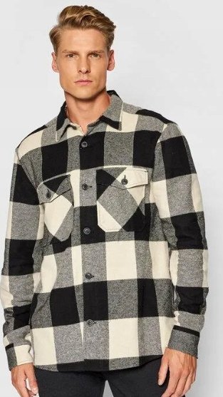 Only&sons Koszula Męska w Kratkę Casual XS Jhe