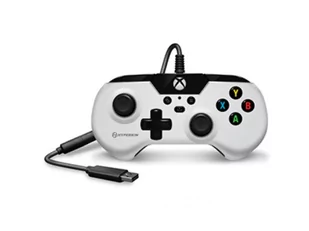 Kontroler przewodowy Hyperkin X91 do konsoli Xbox Series X | S/Xbox One/Windows 10/11 – oficjalnie licencjonowany przez Xbox (biały) - Akcesoria do Nintendo - miniaturka - grafika 1