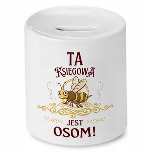 Skarbonka Dla Księgowej na Urodziny na Prezent z Nadrukiem ze Zdjęciem - Skarbonki - miniaturka - grafika 1