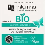 Płyny do higieny intymnej - AA AA INTYMNA Nawilżająca kostka do higieny intymnej OCHRONA&amp;PIELĘGNACJA, 80 g 5900116064499 - miniaturka - grafika 1