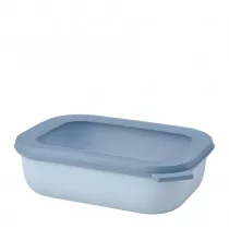 Mepal Mepal Cirqula Oblong Nordic Blue 1 L Niebieska Miska Kuchenna Plastikowa Z Pokrywką - Miski i półmiski - miniaturka - grafika 1