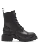 Botki damskie - Badura Botki 70307 Czarny - miniaturka - grafika 1