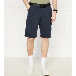 Napapijri Szorty BLU MARINE | Regular Fit - Spodenki męskie - miniaturka - grafika 1