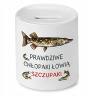 Skarbonki - Skarbonka Dla Świadka na Urodziny Imieniny Prezent z Nadrukiem ze Zdjęciem + Opakowanie na prezent (wzór 03) - miniaturka - grafika 1