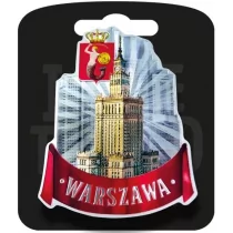 PAN DRAGON Magnes I love Poland Warszawa ILP-MAG-A-WAR-26 - Magnesy - miniaturka - grafika 1