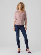 Bluzki damskie - Vero Moda Koszula w kolorze różowym - miniaturka - grafika 1
