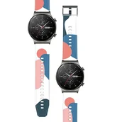 Etui i futerały do telefonów - Strap Moro opaska do Huawei Watch GT2 Pro silikonowy pasek bransoletka do zegarka wzór 11 - miniaturka - grafika 1
