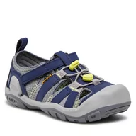 Sandały damskie - Keen Sandały Knotch Creek 1026153 Steel Grey/Blue Depths - miniaturka - grafika 1