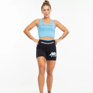 Spodenki krótkie damskie LABELLAMAFIA SHORTS HEAVEN BLACK - Spodenki damskie - miniaturka - grafika 4