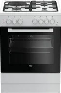 Kuchenki gazowo-elektryczne - Beko FSE63110DW - miniaturka - grafika 1