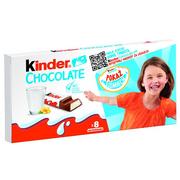 Kinder - Chocolate Batonik z mlecznej czekolady z nadzieniem mlecznym.