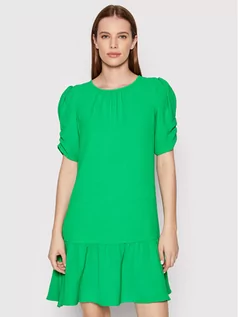 Sukienki - DKNY Sukienka codzienna DD2A3935 Zielony Relaxed Fit - grafika 1