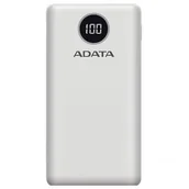 Powerbanki - Adata Powerbank P20000QCD White AP20000QCD-DGT-CWH - miniaturka - grafika 1