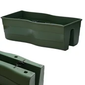 Donice - Skrzynka na balustradę Wave 60 Doniczka balkonowa na barierkę - miniaturka - grafika 1