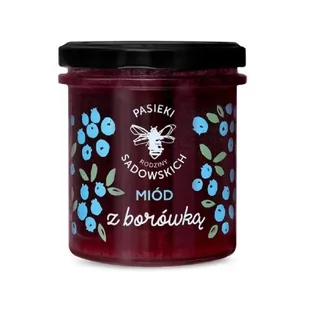PASIEKA - SADOWSKICH miód z borówką 430 g - Miód - miniaturka - grafika 1