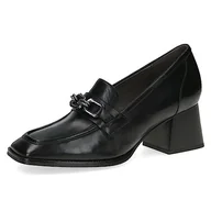 Czółenka - CAPRICE Damskie czółenka 9-25302-41, Czarna papka, 36 EU - miniaturka - grafika 1