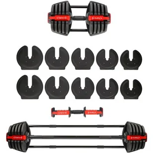 Hantla HMS SGR40 Pro Set 2w1 (43.5 kg) - Hantle i ciężarki - miniaturka - grafika 1
